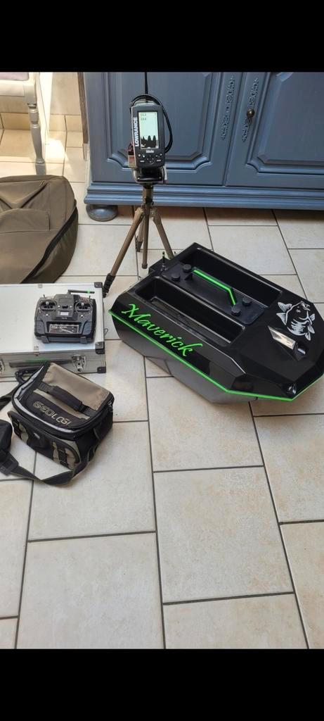 Bateau amorceur NAVIGATOR Maverick écho sondeur lowrance él, Watersport en Boten, Hengelsport | Karpervissen, Zo goed als nieuw