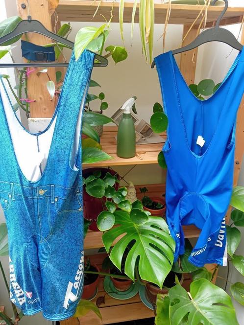 retro koersbroeken Davitamon Carrera Tassoni, Fietsen en Brommers, Fietsaccessoires | Fietskleding, Gebruikt, Bovenkleding, Overige maten