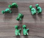 Lot 7 Turtles Die Tapsi Törtels met variant DE 1987, Ophalen of Verzenden, Gebruikt, Hardplasticfiguren