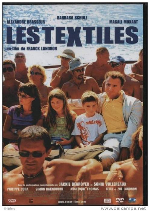 Les textiles met: Alexandre Brasseur, Barbara Schulz, Cd's en Dvd's, Dvd's | Komedie, Zo goed als nieuw, Overige genres, Ophalen of Verzenden