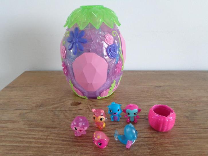 Hatchimals "Crystal Canyon Secret Scene" de Spin Master, Kinderen en Baby's, Speelgoed | Actiefiguren, Gebruikt, Ophalen of Verzenden