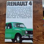 RENAULT  4   1977, Boeken, Auto's | Folders en Tijdschriften, Ophalen of Verzenden, Nieuw, Renault