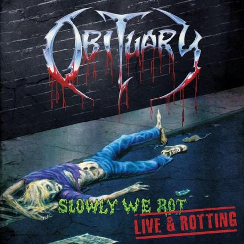 Obituary - Slowly We Rot - Live & Rotting, Cd's en Dvd's, Vinyl | Hardrock en Metal, Nieuw in verpakking, Ophalen of Verzenden