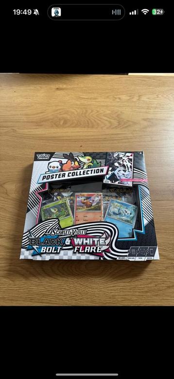 Pokemon black bolt white flare poster collection beschikbaar voor biedingen