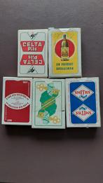 5 sets NIEUWE vintage speelkaarten. Nog 4 beschikbaar, Verzamelen, Ophalen of Verzenden, Zo goed als nieuw, Speelkaart(en)