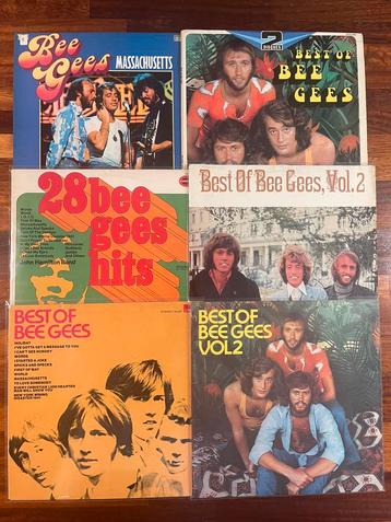 BEE GEES 6 originele 33 rpm vinyl lp album records beschikbaar voor biedingen