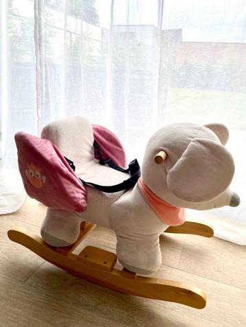 Nattou schommelpaard muis beschikbaar voor biedingen