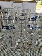 7 hoegaarden time to Freece glazen, Verzamelen, Ophalen of Verzenden, Zo goed als nieuw