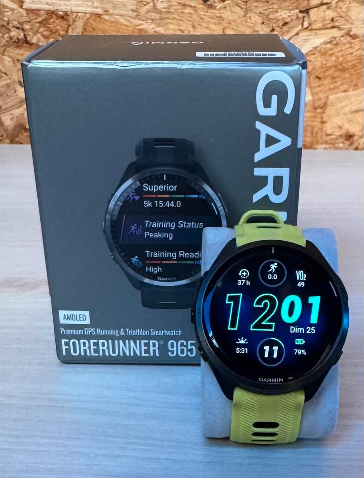 Garmin forerunner 965 amoled, Bijoux, Sacs & Beauté, Montres de sport, Utilisé, État, Enlèvement