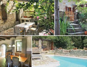 Vakantiewoning 6 personen met privé zwembad in de Ardeche beschikbaar voor biedingen