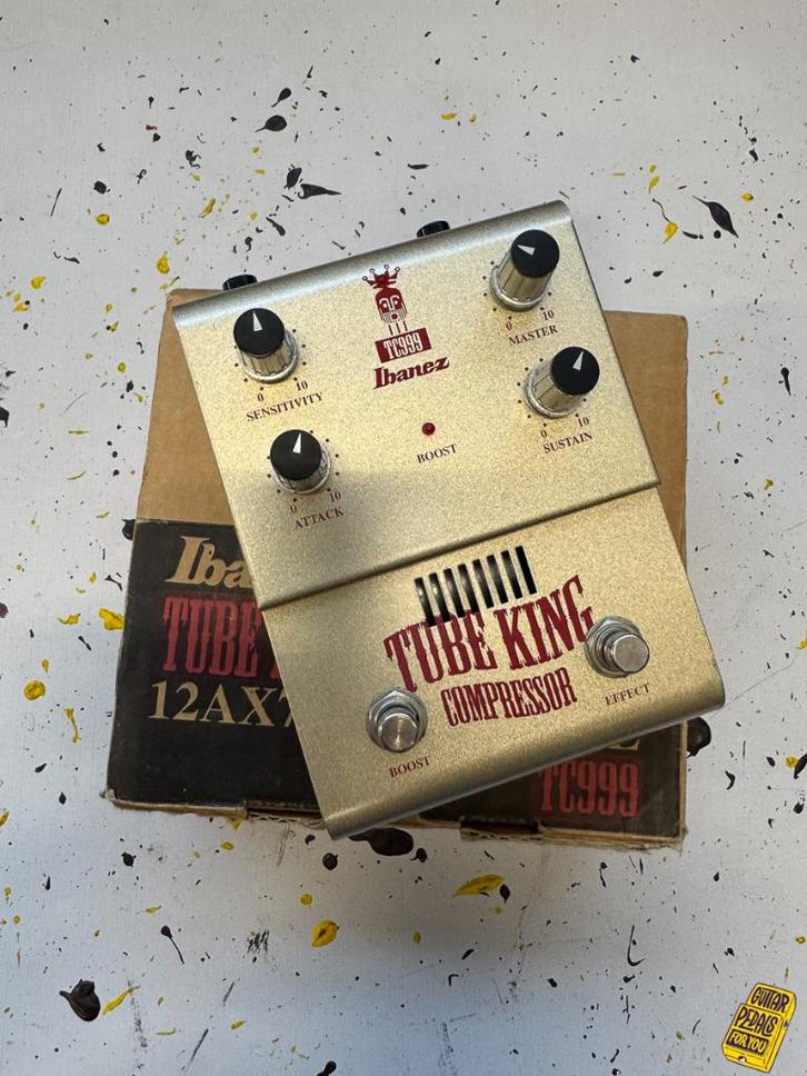 Compresseur Ibanez TC999 Tube King, Musique & Instruments, Effets, Utilisé, Compresseur, Enlèvement ou Envoi