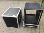 2 x stolp flightcase met uitneembare 19" rack. Prijs voor 2., Musique & Instruments, Boîtiers & Valises, Autres instruments, Enlèvement