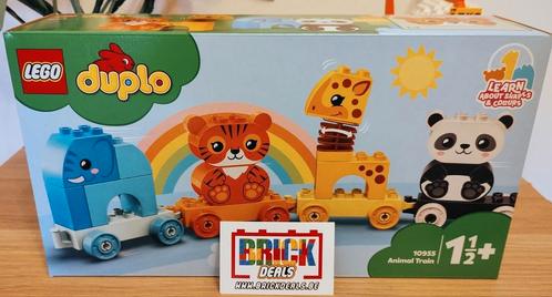 Duplo 10955 Dierentrein, Kinderen en Baby's, Speelgoed | Duplo en Lego, Nieuw, Duplo, Complete set, Ophalen of Verzenden
