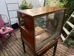 Mahoniehouten televisie uit 1960, met glas, MasterVoice, Ophalen