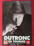 JACQUES DUTRONC - AFFICHETTE ORIGINALE - 40/60 CM, Comme neuf, Musique, Enlèvement ou Envoi, Rectangulaire vertical