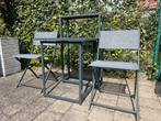 table de jardin pliable + 2 chaises | NOUVEAU, Jardin & Terrasse, Chaises de jardin, Enlèvement ou Envoi
