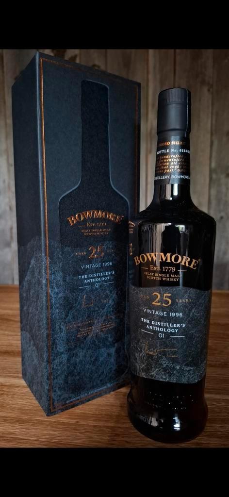 BOWMORE💥25Y.old.ANTHOLOGY, Verzamelen, Wijnen, Zo goed als nieuw, Ophalen of Verzenden