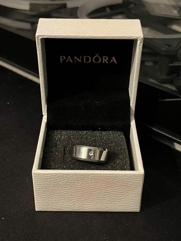 Bagues en Acier Inoxydable, Handtassen en Accessoires, Ringen, Zo goed als nieuw, Ophalen of Verzenden