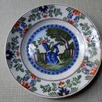 zeer oud bord, 18de E, vermoedel. Chinees of Jap., getekend, Ophalen of Verzenden, Gebruikt, Porselein, Bord of Schaal