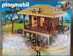 Playmobil Safari huis 4826 + Safari auto 4855, Kinderen en Baby's, Speelgoed | Playmobil, Ophalen