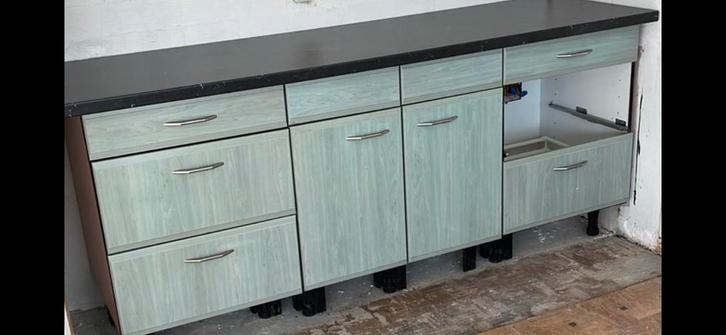 Keuken, Huis en Inrichting, Keuken | Complete keukens, Zo goed als nieuw, Hout, Ophalen