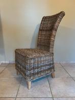 Rieten stoelen, Huis en Inrichting, Stoelen, Overige kleuren, Riet of Rotan, Ophalen of Verzenden, Vier