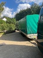 Remorque plateau bachée, Auto diversen, Aanhangers en Bagagewagens, Ophalen, Gebruikt