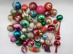 Grote partij vintage plastieken kerstballen (2), Ophalen of Verzenden, Gebruikt