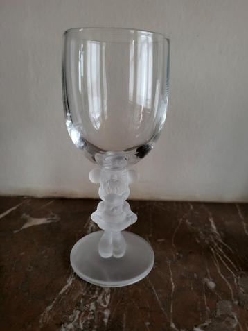 Verre à vin Minnie Disney Vintage, Verzamelen, Glas en Drinkglazen, Ophalen of Verzenden, Zo goed als nieuw