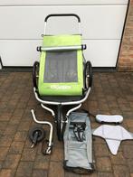 Croozer kid for 2 fietskar hangmatje en verkleiner, Fietsen en Brommers, Ophalen, Opvouwbaar, Croozer, Zo goed als nieuw