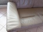 Canapé confortable beige 3 places, Ophalen, Kunststof, Gebruikt, Canapé confortable beige 3 places