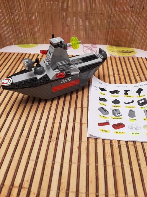 Lego Set Cars - Boat CRS111s Combat Ship, Kinderen en Baby's, Speelgoed | Duplo en Lego, Gebruikt, Lego, Complete set, Ophalen of Verzenden