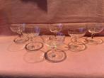 Set van 6 heel mooie champagne coupe glazen, Ophalen of Verzenden, Zo goed als nieuw, Overige typen