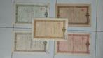 Numismatisch documentpapier uit 1892, Ophalen of Verzenden, Gebruikt