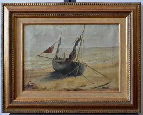 Origineel werk, gesigneerd en gedateerd door NOTOMB/MOTOMB, Antiek en Kunst, Kunst | Schilderijen | Klassiek, Ophalen