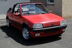 Peugeot 205 CTI 1.6 102pk ProjectAuto Oldtimer, Auto's, Peugeot, Voorwielaandrijving, Stof, 4 cilinders, Cabriolet