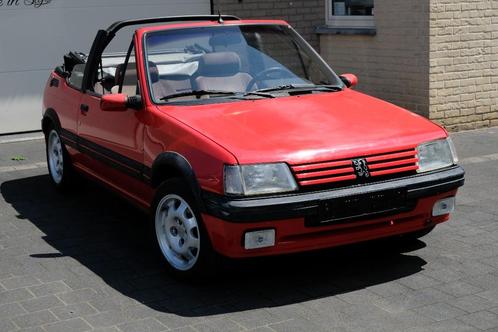 Peugeot 205 CTI 1.6 102pk ProjectAuto Oldtimer, Auto's, Peugeot, Particulier, Elektrische ramen, Lichtmetalen velgen, Open dak
