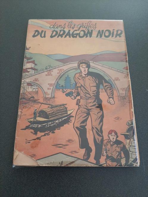 Buck Danny 5 : Dans les griffes du Dragon Noir EO 1951, Boeken, Stripverhalen, Gelezen, Ophalen of Verzenden