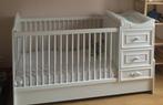 Baby/peuterbedje, meegroeibedje wit, Ophalen, Zo goed als nieuw