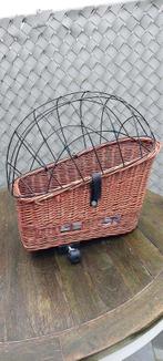 Honden rieten fietsmand, Dieren en Toebehoren, Ophalen, Gebruikt, Riet