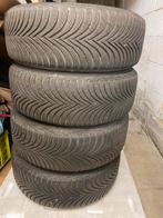 4 Winterbanden + Velgen staat heel goed R16 /5x108, Ophalen, Winterbanden, Velg(en)