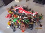 Partij Playmobil met helicopter, Los Playmobil, Gebruikt, Ophalen of Verzenden