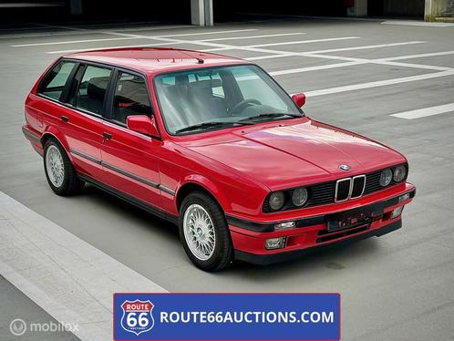 BMW E30 325i Touring 1990 | Route 66 auctions, Auto's, Oldtimers, Bedrijf, Te koop, BMW, Benzine, Break, 4 deurs, Handgeschakeld