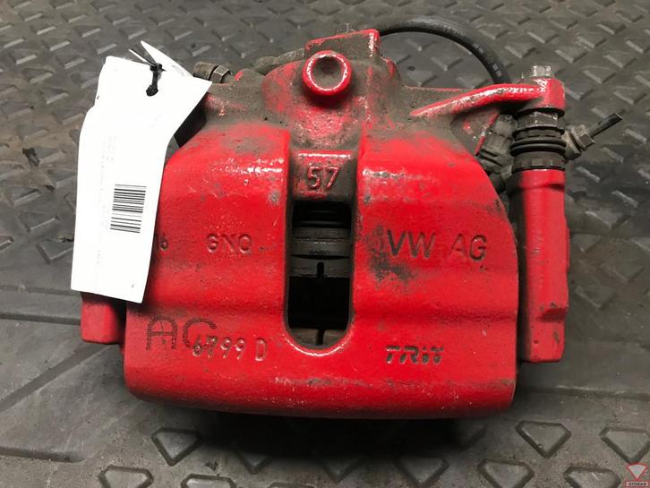 vw golf 7 gti remklauw + remblokken compleet links voor, Auto-onderdelen, Elektronica en Kabels, Volkswagen, Gebruikt