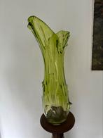 Indrukwekkende groene vaas  (58 cm hoog) - jaren 70, Ophalen