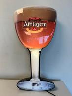 Affligem bier oude reclame lichtbak, Verzamelen, Ophalen of Verzenden, Gebruikt, Reclamebord, Plaat of Schild, Overige merken