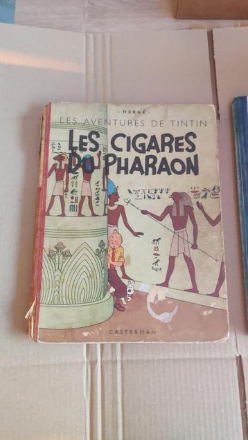 BD Tintin les cigares du pharaon 1942, Une BD, Enlèvement ou Envoi, Utilisé