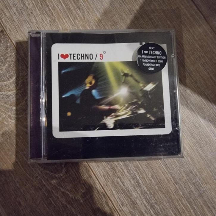 CD Various - I love techno 9, Cd's en Dvd's, Cd's | Dance en House, Gebruikt, Techno of Trance, Ophalen of Verzenden