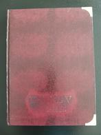 rood croco postzegelalbum met 24 witte pagina's, Ophalen of Verzenden, Verzamelalbum