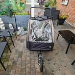 fiets kar met veringen  kinderen of honden, Fietsen en Brommers, Fietsaccessoires | Aanhangwagens en Karren, Ophalen, Gebruikt